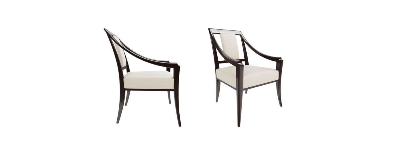 MOON ARMCHAIR DELICATE SOFT BACK