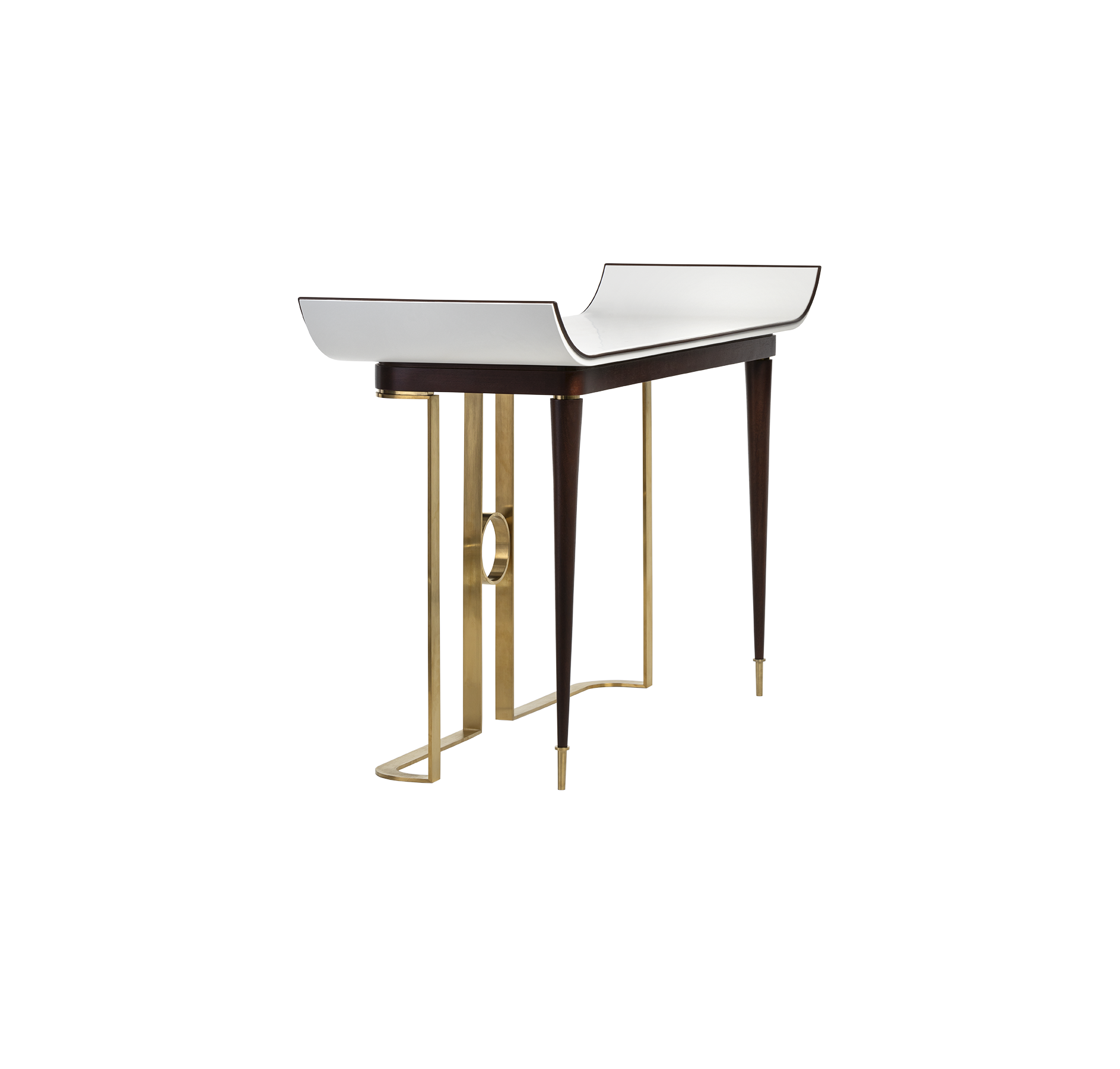 PARCHMENT CONSOLE TABLE